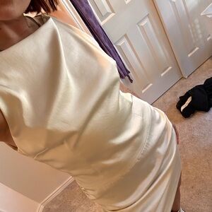 BEC + BRIDGE - Jones Boatneck Minidress (Vanilla Bean)